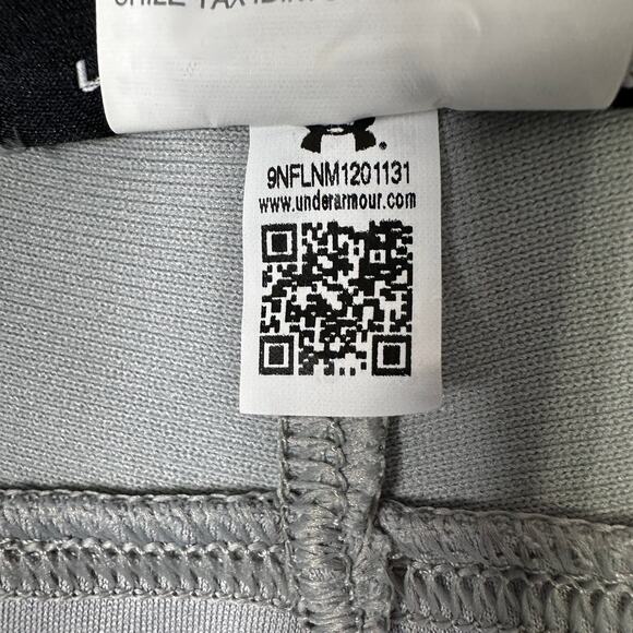 Under Armour HeatGear Baseball Pants Men XL Loose Relaxed Fit Gray Elastic Waist - Picture 11 of 16